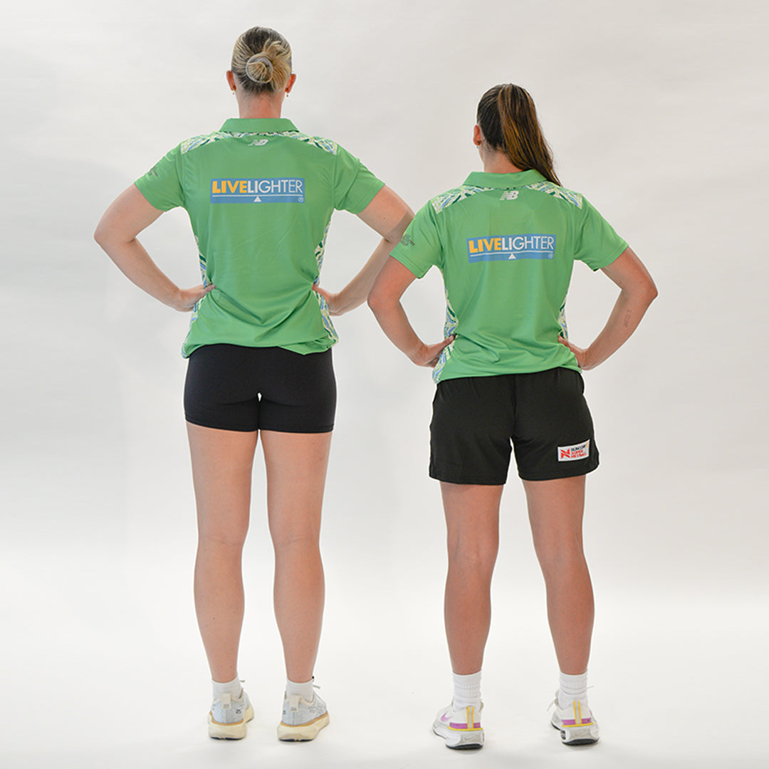 NB WCF 2024 Media Polo Green- Ladies