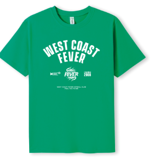 WCF Feel the Fever Tee Green- Unsiex