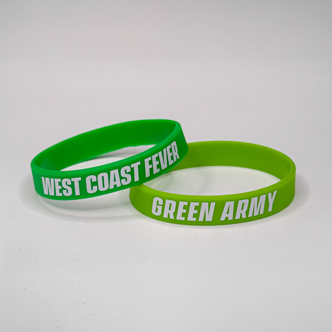 WCF 2 pack Silicone wristband