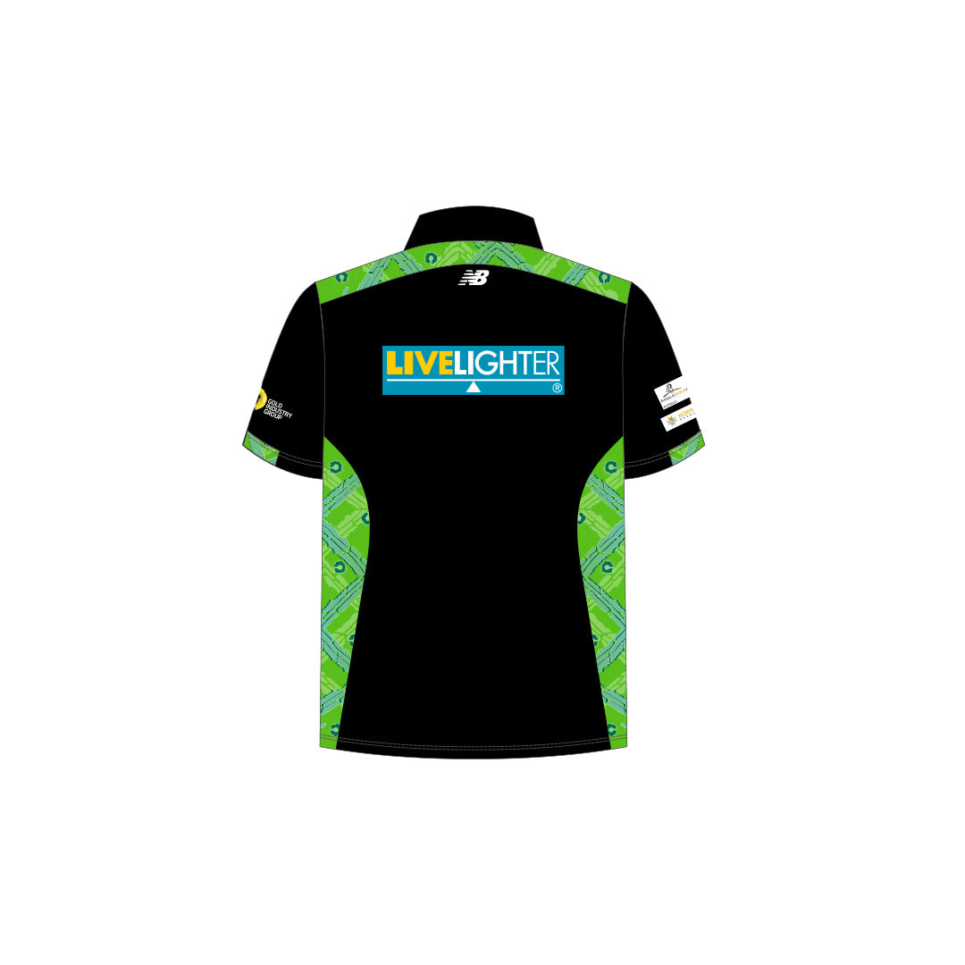 NB WCF 2025 Media Polo Black- Unisex