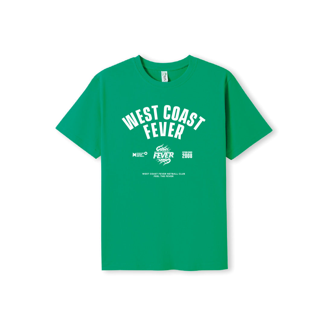 WCF Feel the Fever Tee Green- Kids