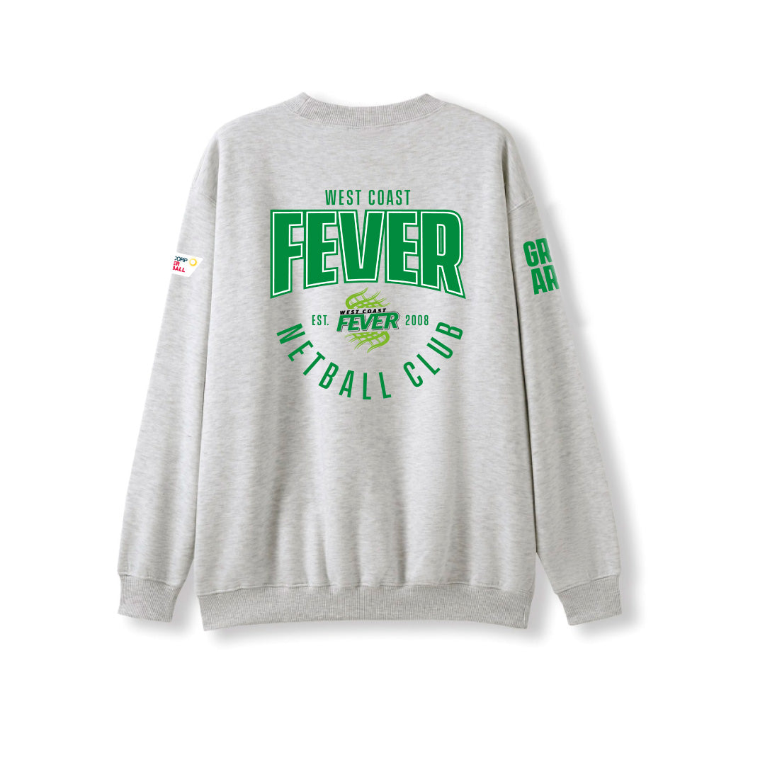 WCF FEVER Est 2008 Crew Snow Marl- Unisex