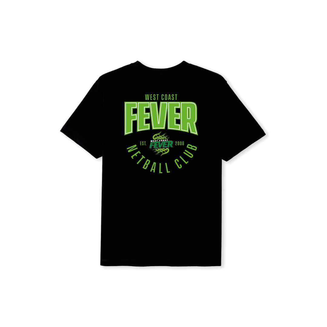 WCF FEVER Est 2008 Tee Black- Unisex