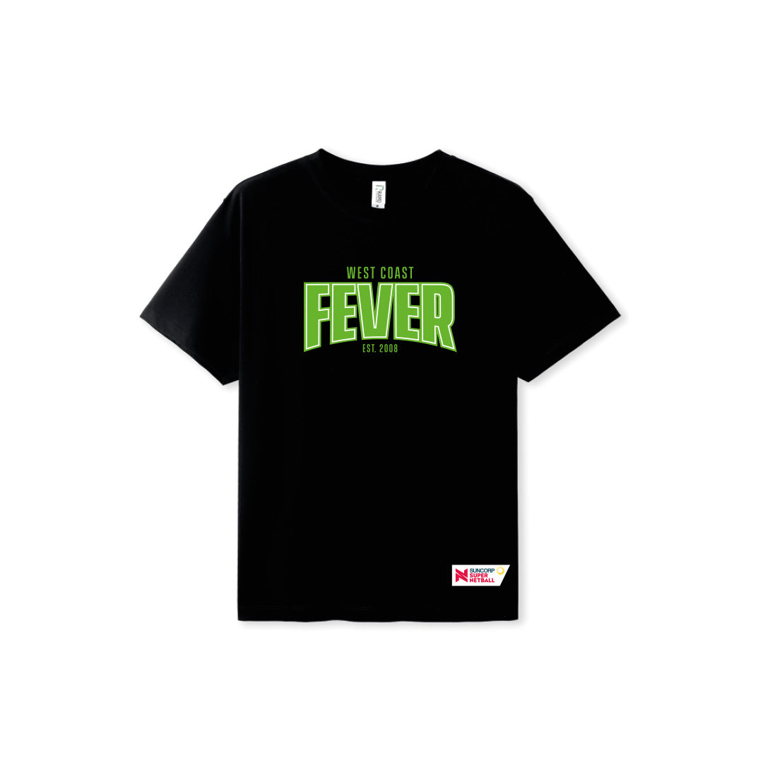 WCF FEVER Est 2008 Tee Black- Kids