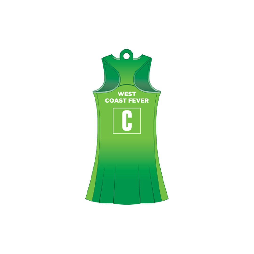 WCF Netball and Dress keyring