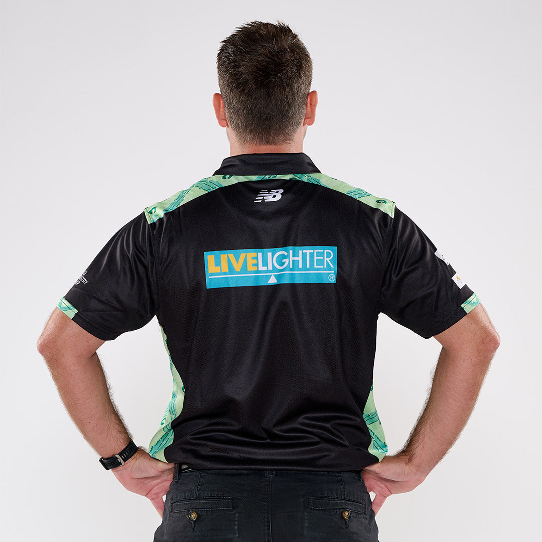 NB WCF 2025 Media Polo Black- Unisex