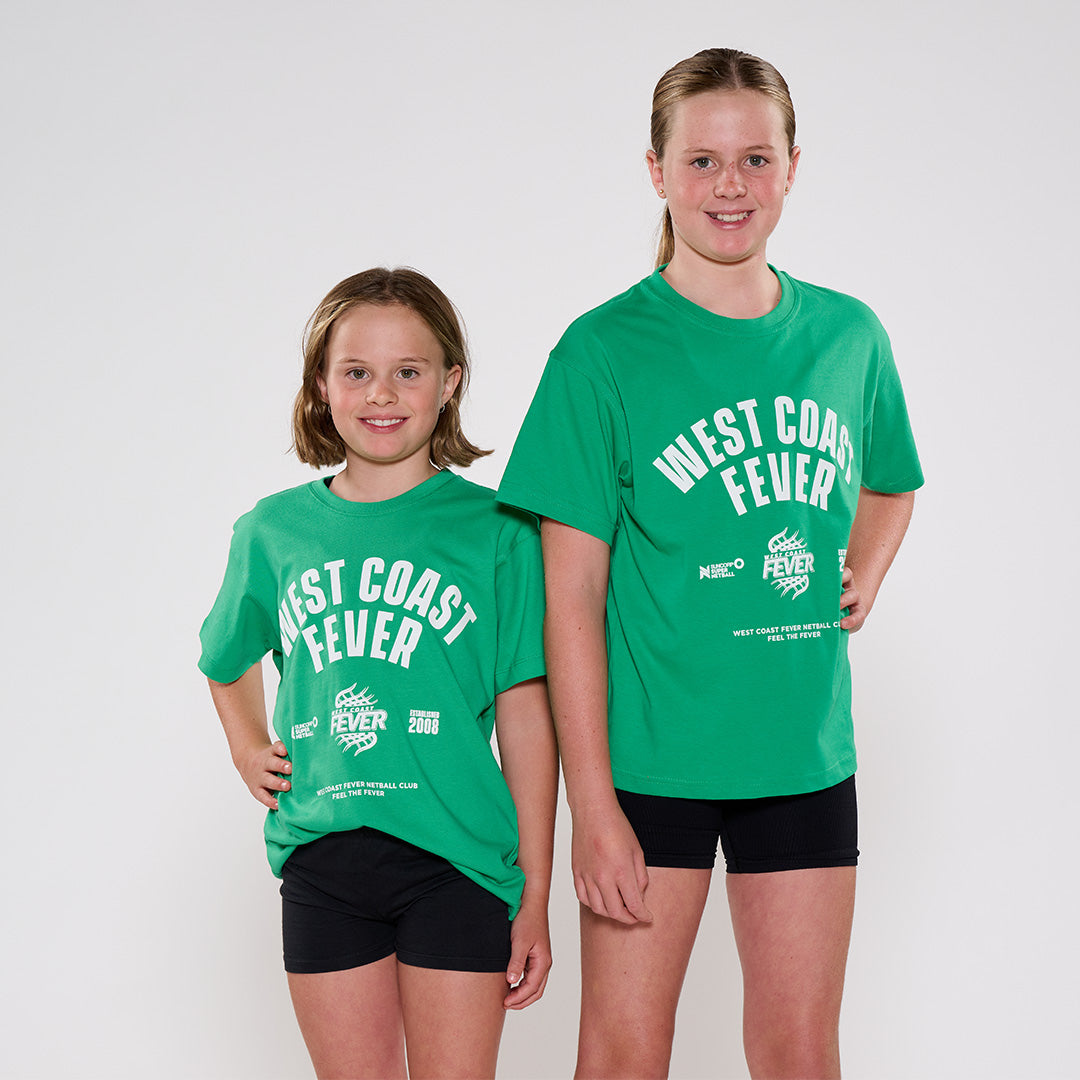 WCF Feel the Fever Tee Green- Kids