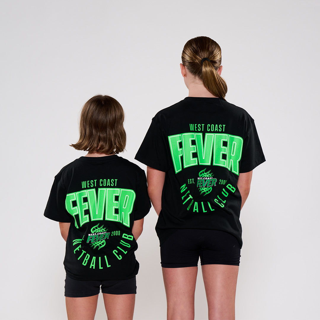 WCF FEVER Est 2008 Tee Black- Kids