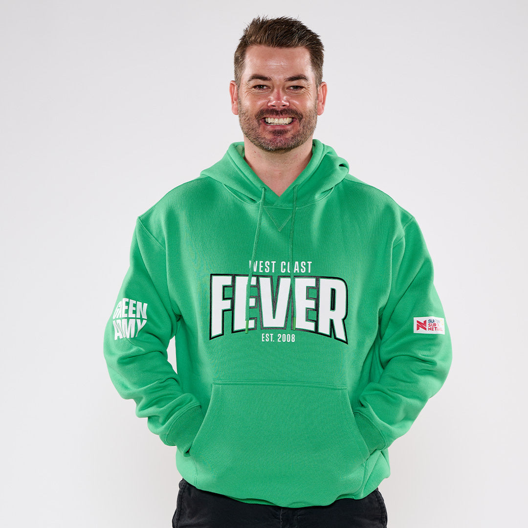 WCF FEVER Est 2008 Hoodie Green- Unisex