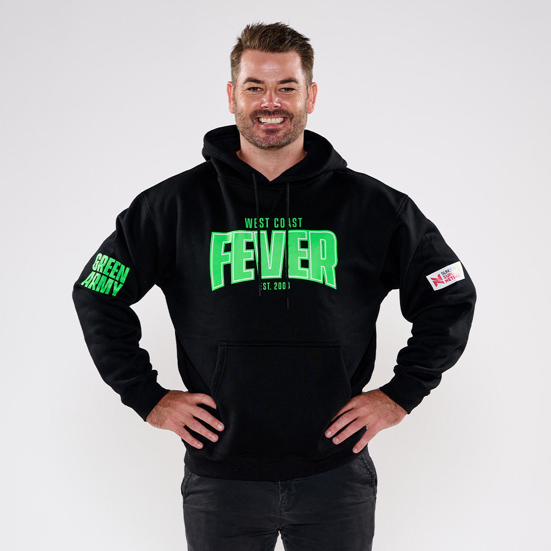 WCF FEVER Est 2008 Hoodie Black- Unisex