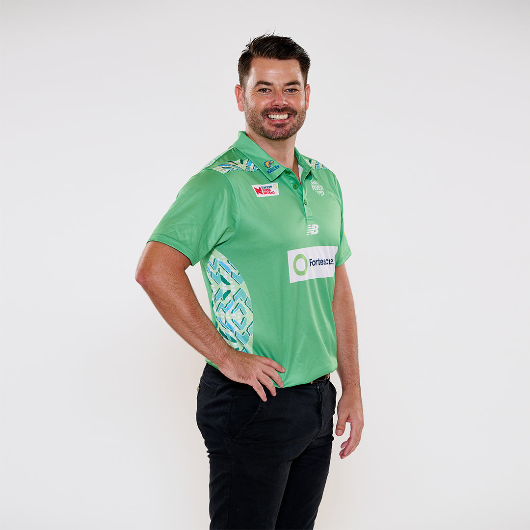 NB WCF 2024 Media Polo Green- Unisex