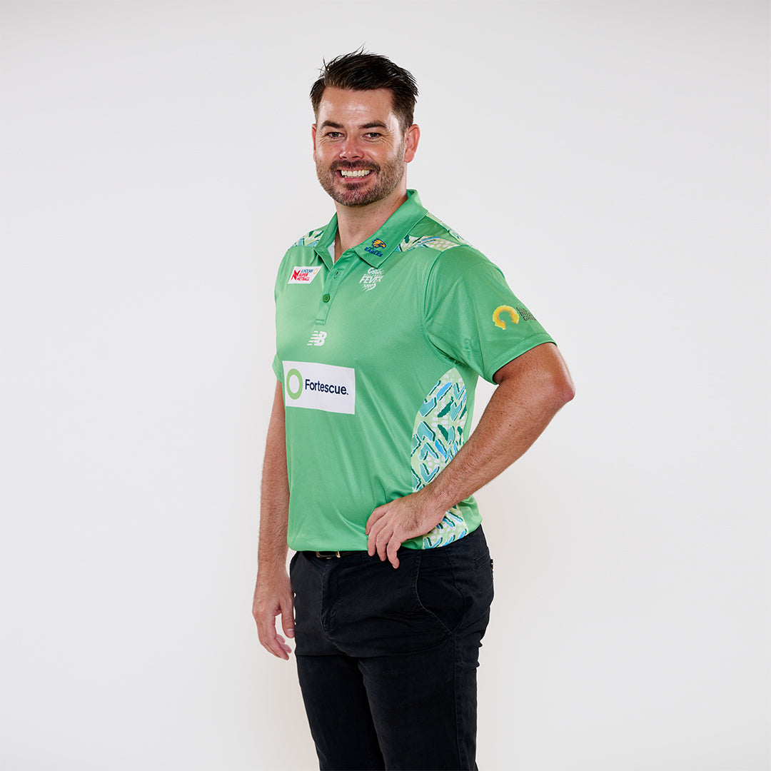 NB WCF 2024 Media Polo Green- Unisex