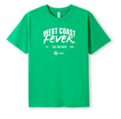 WCF 2026 Feel the Fever Tee Green- Kids