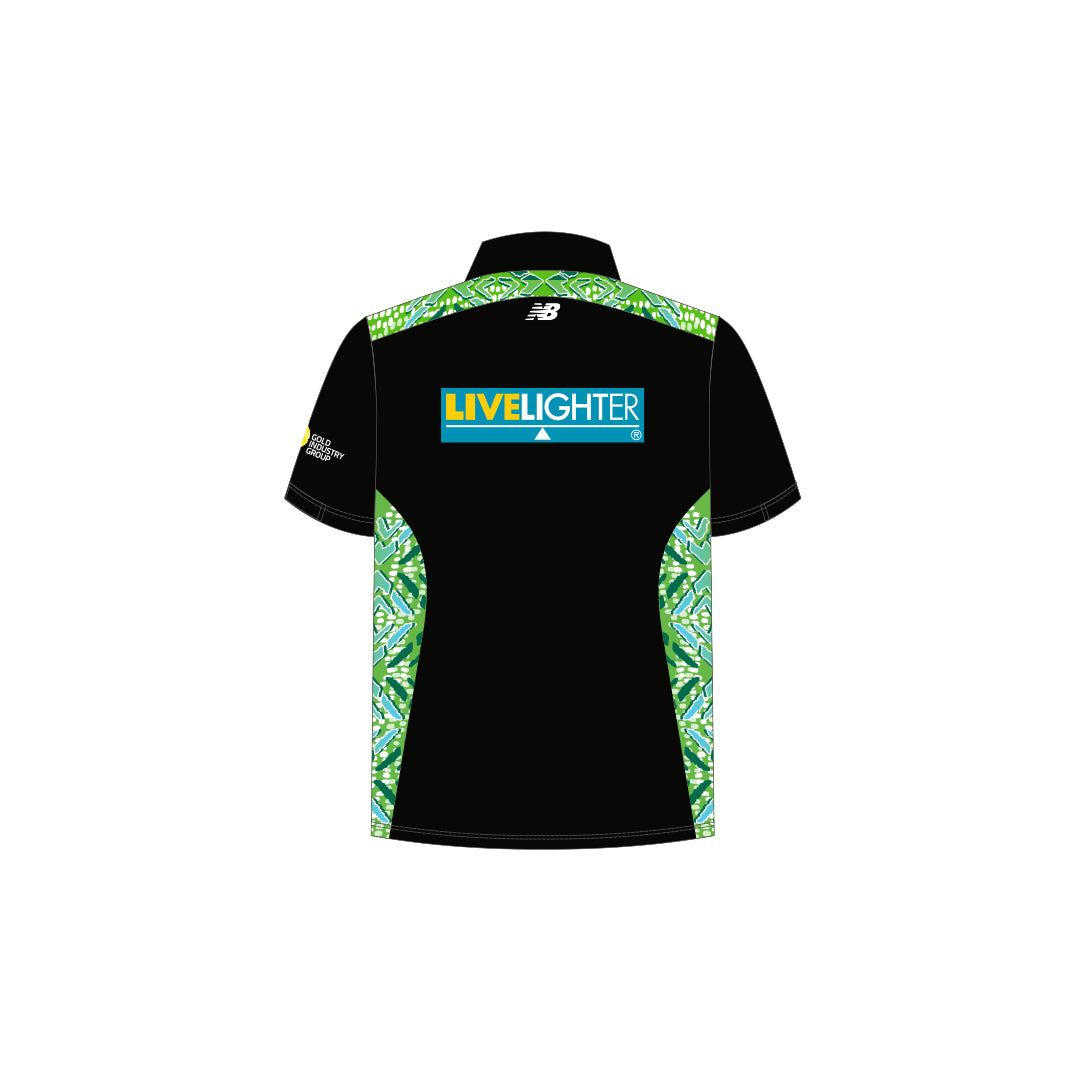 NB WCF 2024 Media Polo Black- Ladies