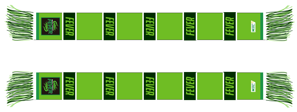 WCF Retro FEVER scarf