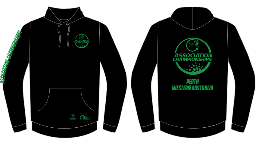 2025/24 Association Champs Hoodie Black- Adult