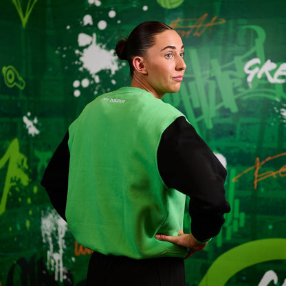 NB WCF Box Crew Green/Black- Ladies LIMITED EDITION