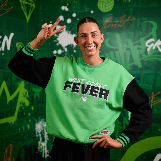 NB WCF Box Crew Green/Black- Ladies LIMITED EDITION