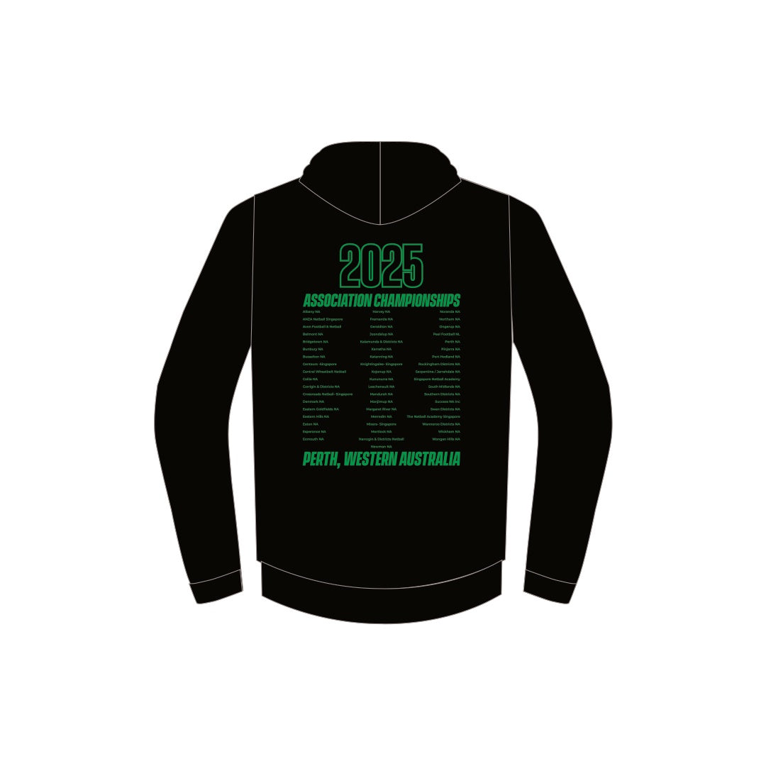2025 Association Champs Hoodie Black LIMITED EDITION