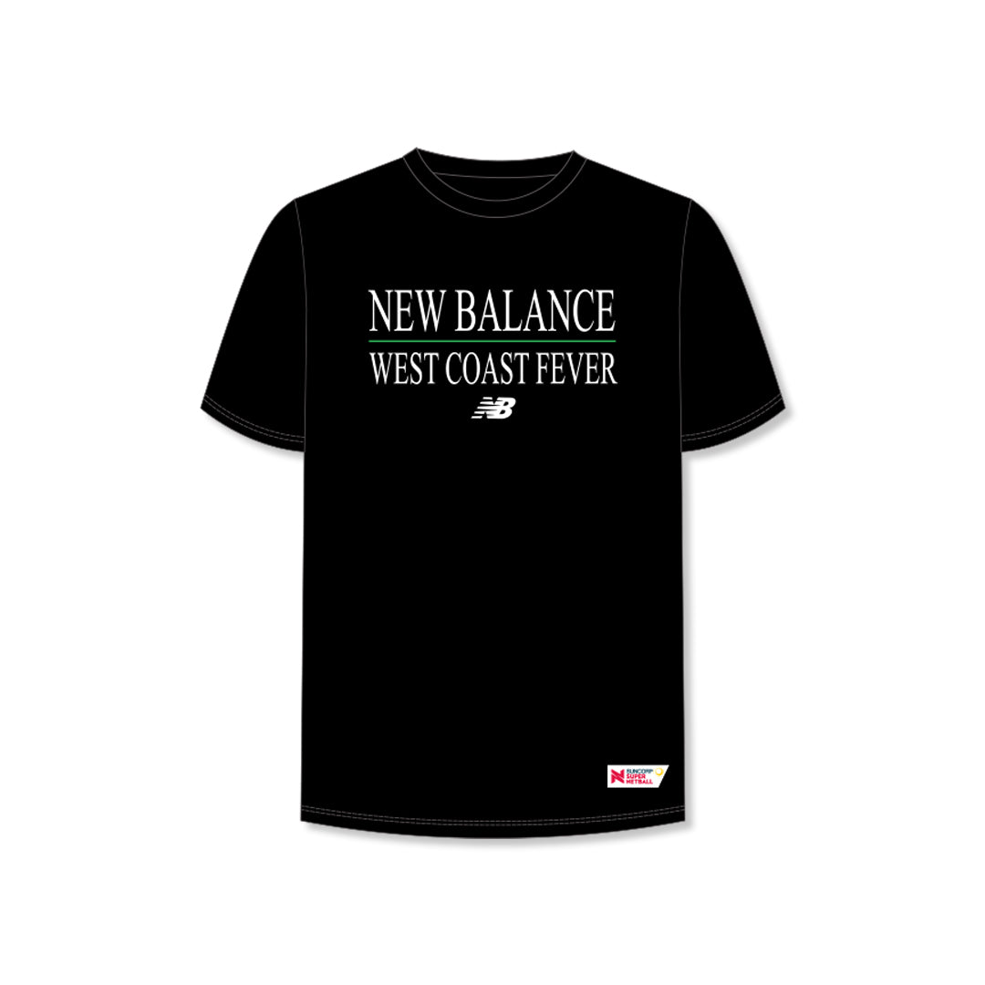 NB WCF Retro Logo Tee Black- Unisex