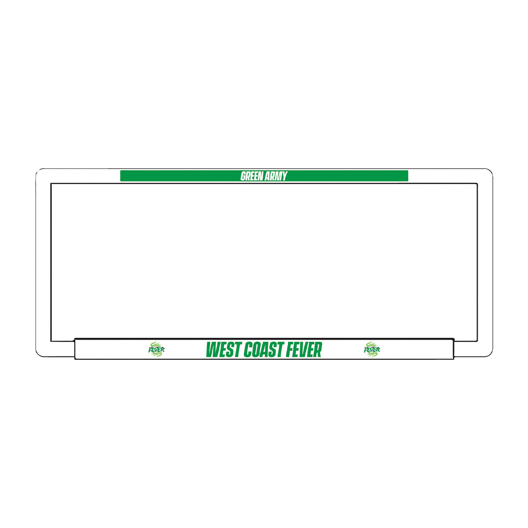 WCF License Plate Supporters- Set of 2