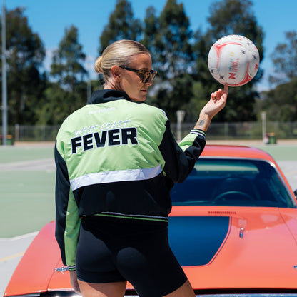 NB WCF Box Jacket Ladies- Black/ Green LIMITED EDITION