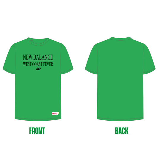 NB WCF Retro Logo Tee Green- Unisex