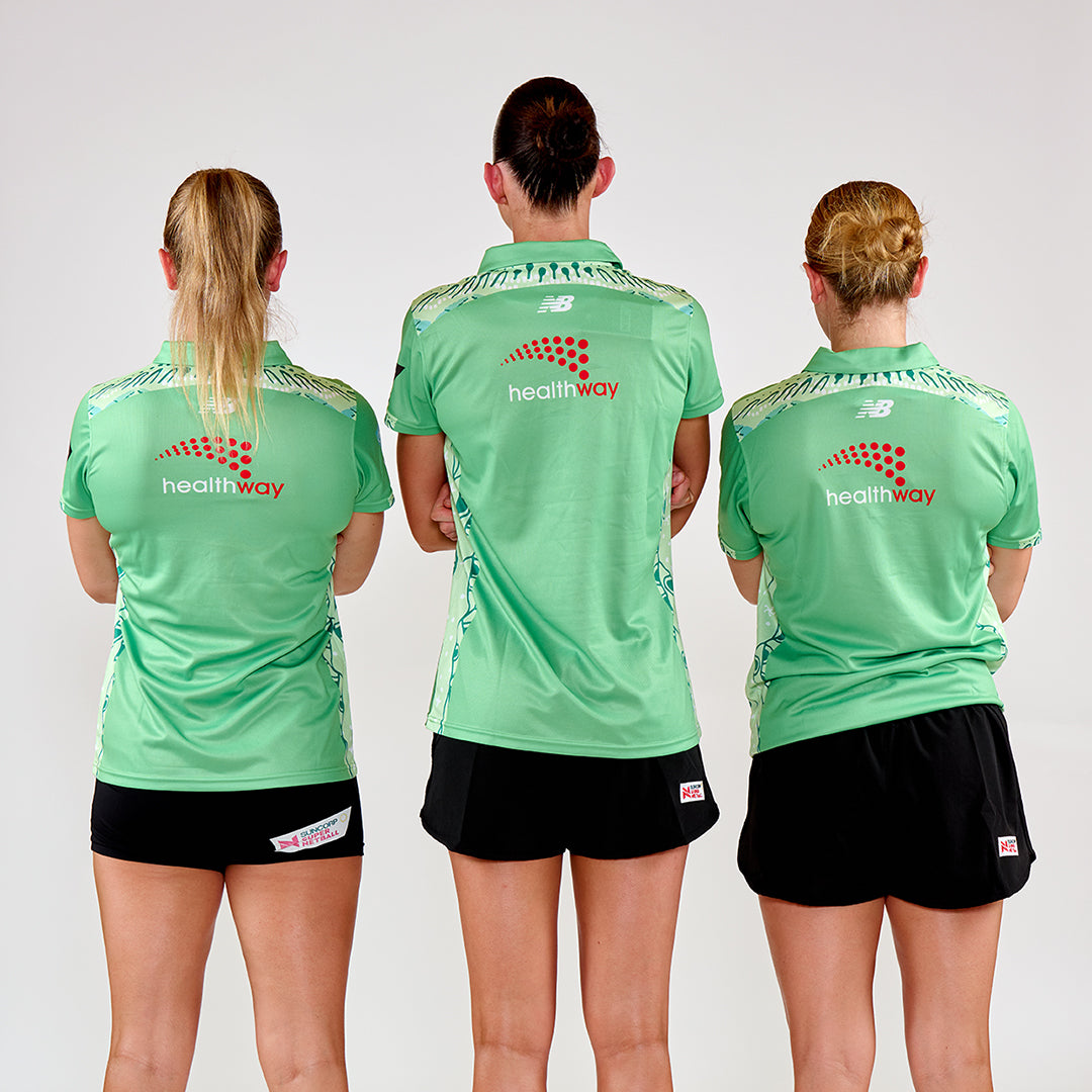 NB WCF 2026 Media Polo Green- Ladies