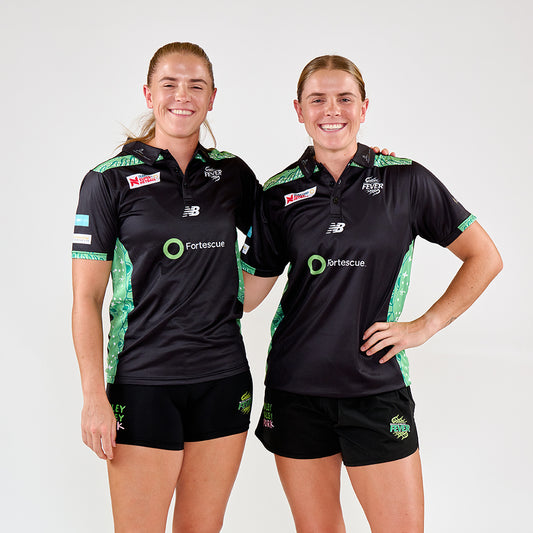 NB WCF 2026 Media Polo Black- Ladies