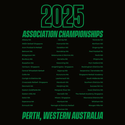 2025 Association Champs Hoodie Black LIMITED EDITION