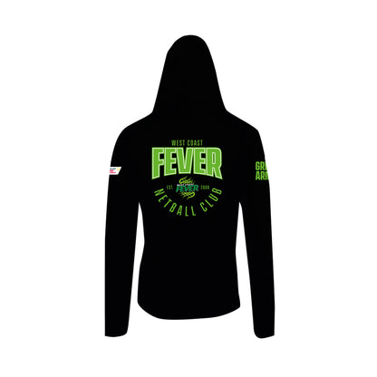 WCF FEVER Est 2008 Zip Hoodie Black- Unisex