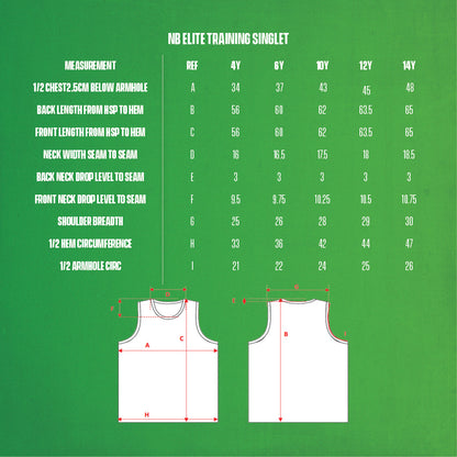 NB WCF 2026 Training singlet- Kids