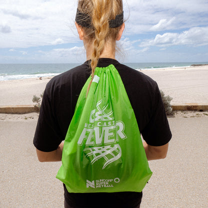 WCF Drawstring Bag- Light green