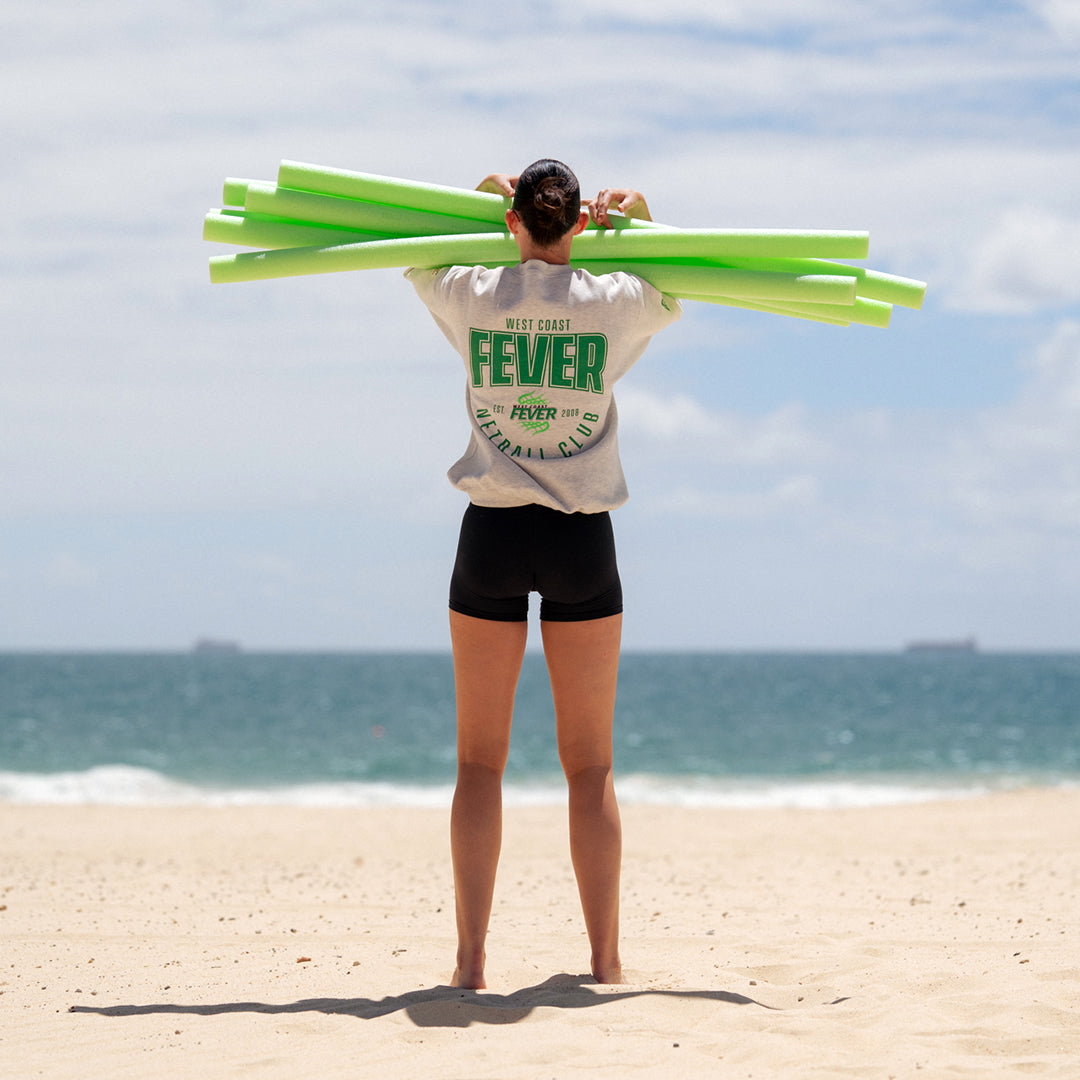 WCF FEVER Est 2008 Crew Snow Marl- Unisex