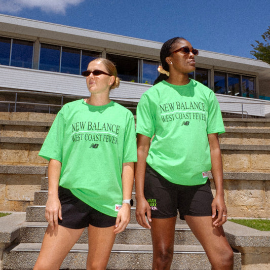 NB WCF Retro Logo Tee Green- Unisex