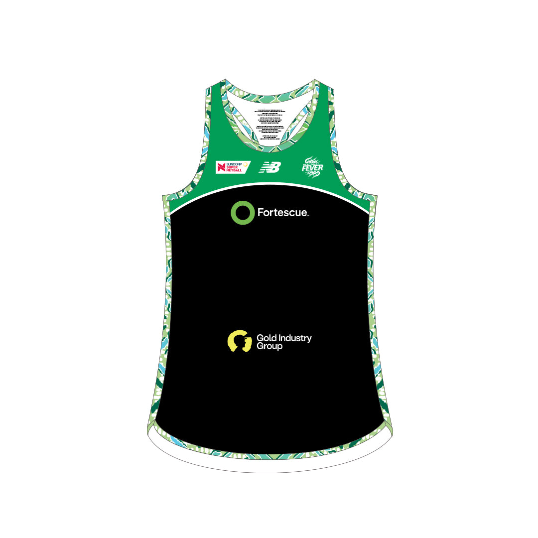 NB WCF 2026 Training Singlet Ladies- Black