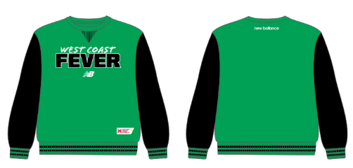 NB WCF Box Crew Green/Black- Ladies LIMITED EDITION