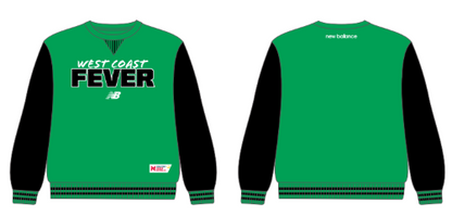 NB WCF Box Crew Green/Black- Ladies LIMITED EDITION