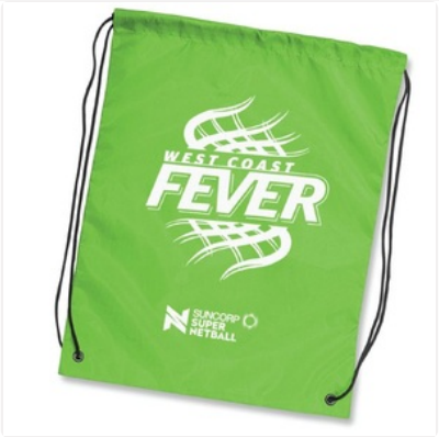 WCF Drawstring Bag- Light green