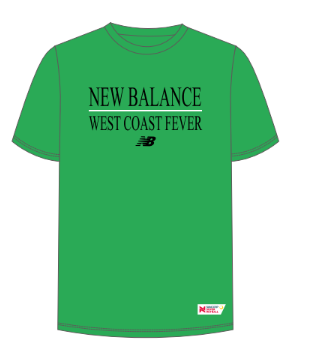 NB WCF Retro Logo Tee Green- Unisex