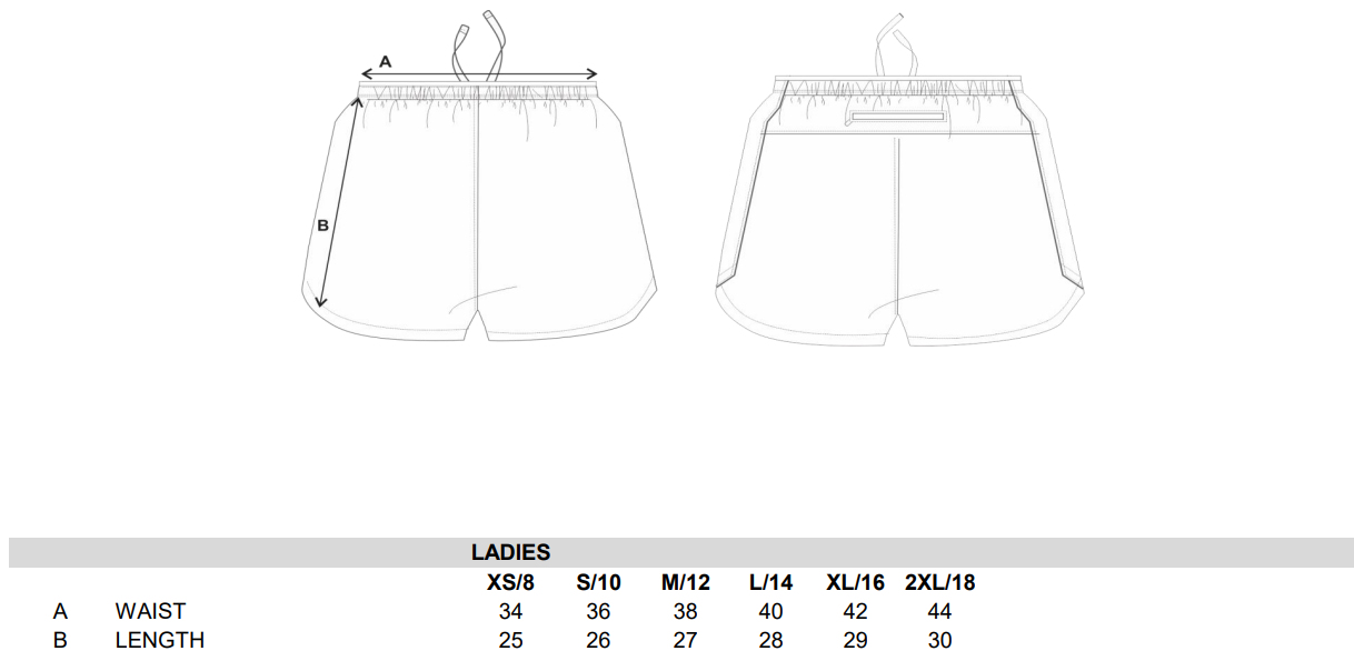 NB WCF 2025 Training short-Ladies